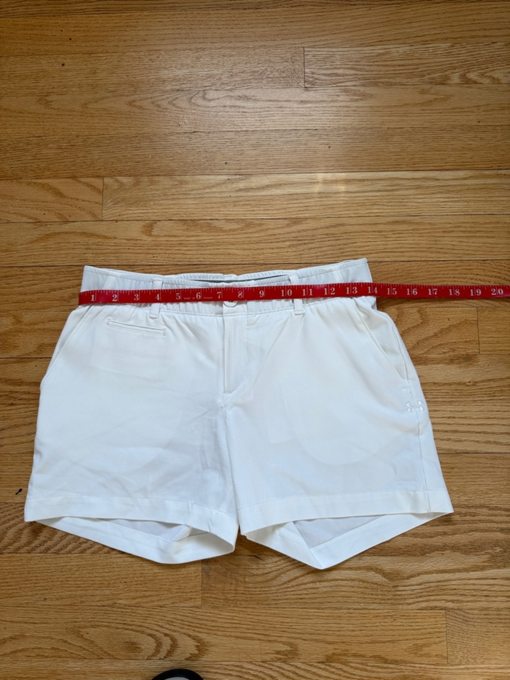 3 Pair of Under Armour Women's Athletic Shorts - Navy, White, and Black - Picture 8 of 9